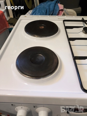 Комбинирана готварска печка Gorenje 60 см (ток и газ), снимка 5 - Печки, фурни - 54133753