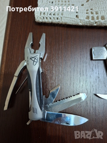 Мултитул ESAB 2004г,Ножче за пури LAGUIOLE,Ножче Total,ножче SSAB, снимка 2 - Други инструменти - 48921373