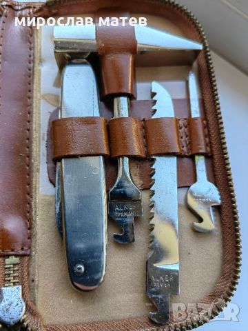 Стар Германски комплект мултитул ножка / ножче / нож , снимка 3 - Колекции - 45314902