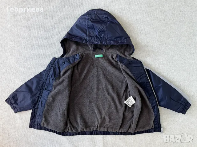 Детско яке, марка BENETTON, р-р 3-4 г./100 см, снимка 3 - Детски якета и елеци - 47291997