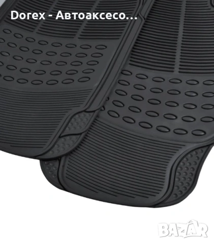 Универсални PVC стелки за автомобил - комплект 4 броя (предни + задни), снимка 6 - Аксесоари и консумативи - 54054835