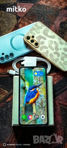 SAMSUNG GALAXY A15 5G-Още със лепенките по лайсните.Давам 2бр.твърди кейса , снимка 2 - Samsung - 53695380