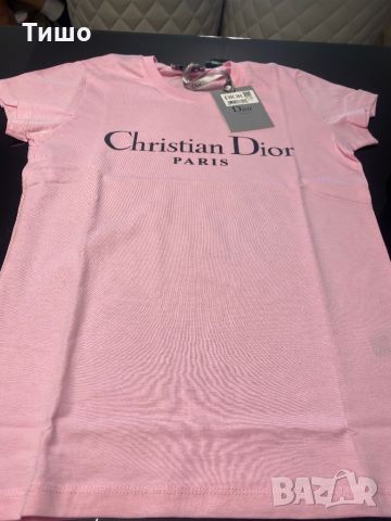 Dior-Оригинална чисто нова дамска тениска S размер, снимка 3 - Тениски - 46372124