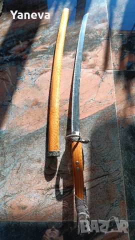 Самурайски меч с орнаменти, алигатори, снимка 11 - Ножове - 53113832