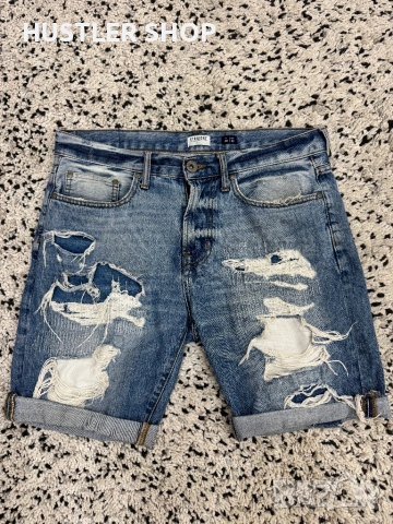 Мъжки къси дънкови панталони. Размер 33