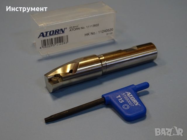 Фрезер със сменяема пластина ATORN 11113822 shaft milling cutter, снимка 1 - Други инструменти - 46648272