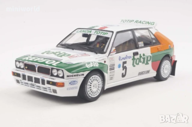 Lancia Delta HF Integrale n.5 Rallye Monte Carlo 1993 А.Aghini/ S.Farnocchia - мащаб 1:18 на Solido