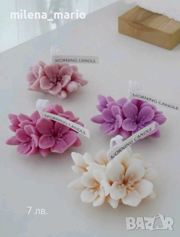 цветя молдове за свещи, снимка 7 - Декорация за дома - 49638275