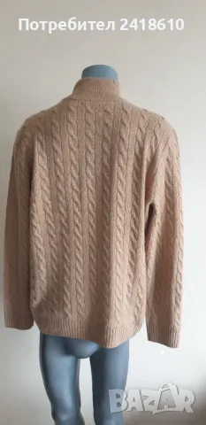 POLO Ralph Lauren Cable Wool/ Cashmere Half Zip Mens Size XL НОВО! ОРИГИНАЛ! Мъжка Вълнена Жилетка с, снимка 6 - Пуловери - 48253497