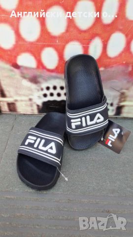 Английски детски чехли-FILA, снимка 1 - Детски сандали и чехли - 46557289