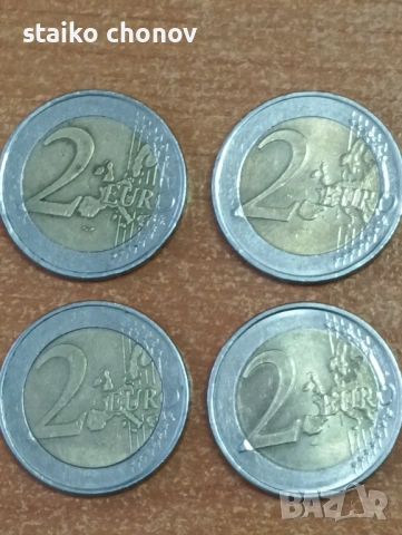 Монети 2 евро Германия (лот-5бр.), снимка 2 - Нумизматика и бонистика - 53529792