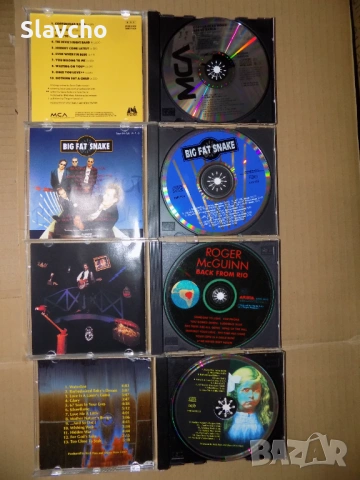 Дискове на -Steve Earle/Big Fat Snake-Beautiful Thing/Roger McGuinn-Back from Rio/Dizzy Mizz Lizzy, снимка 2 - CD дискове - 39950432