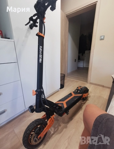 Електрическа тротинетка KuKirin G2 Max – 1340 км, обслужена, снимка 4 - Друга електроника - 52969210