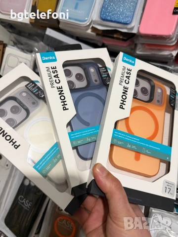 Benks луксозни гърбове с Magsafe за iPhone 17 Pro / 17 Pro Max, снимка 2 - Калъфи, кейсове - 53866496