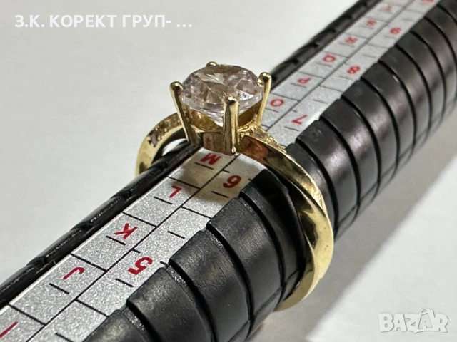 Златен пръстен 14к, 2,52гр, снимка 3 - Пръстени - 53283535