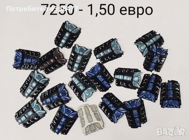 Клавиатура за Nokia 6234,6233,N70,7250,6680,7610,2600,6230i,6288,6280,6610,6610i,6210,6120cl,N95,N73, снимка 5 - Резервни части за телефони - 53287031