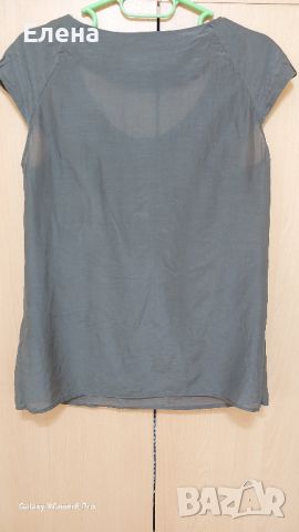 дамска блуза H&М. размер М. 30% е коприна., снимка 7 - Корсети, бюстиета, топове - 46398564