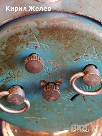 Винтидж механичен будилник СЛАВА СССР рядък с римски цифри 51128, снимка 6 - Антикварни и старинни предмети - 51823829