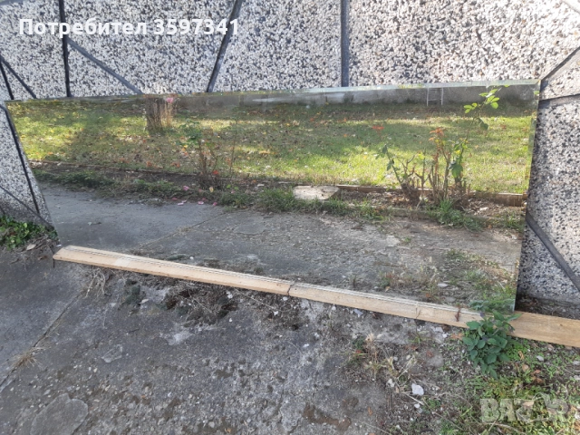 Огледало с фаска 190 см на 70 см като ново, снимка 4 - Декорация за дома - 52219124