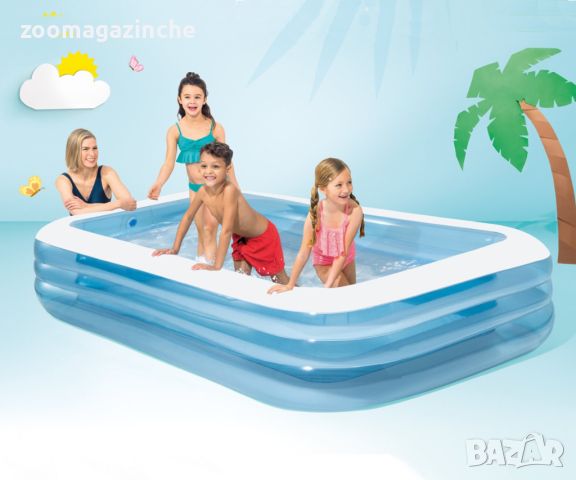 Семеен надуваем басейн INTEX Family, снимка 1 - Басейни и аксесоари - 46287455