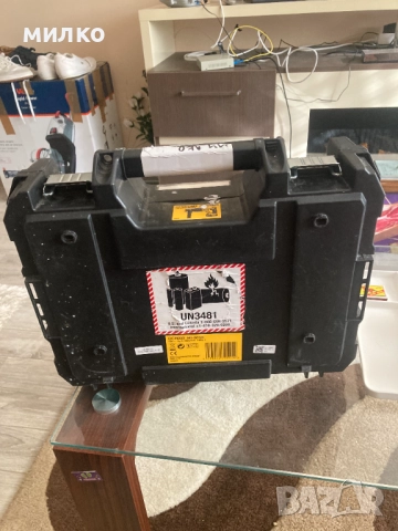 Куфар за перфоратор DeWalt, снимка 4 - Куфари с инструменти - 52919455