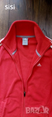 Поларена горница Адидас, снимка 2 - Суичъри - 52642188