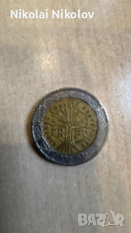 2 евро Франция 1999 г, снимка 4 - Други ценни предмети - 53151162