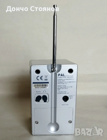 Чудесно малко радио Tivoli Audio iPal HENRY CLOSS, снимка 4 - Радиокасетофони, транзистори - 53696699