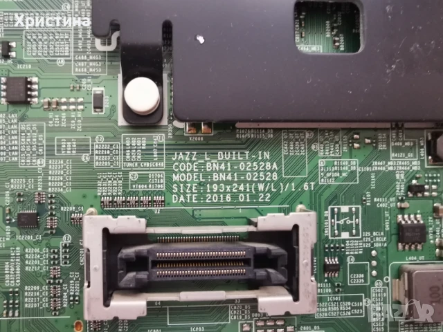 Samsung UE50KU6000K Main board BN41-02528 BN94-10800D, снимка 2 - Части и Платки - 50823161