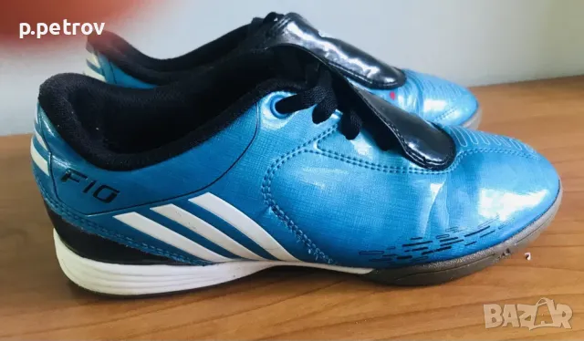 Детски футболни обувки за зала ADIDAS F10 - 36 номер, снимка 5 - Футбол - 50307516