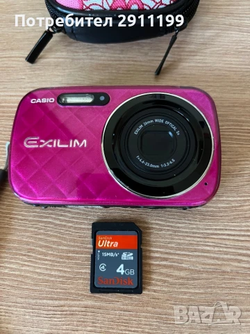 Фотоапарат Casio 16,1Mp, снимка 8 - Фотоапарати - 51130099