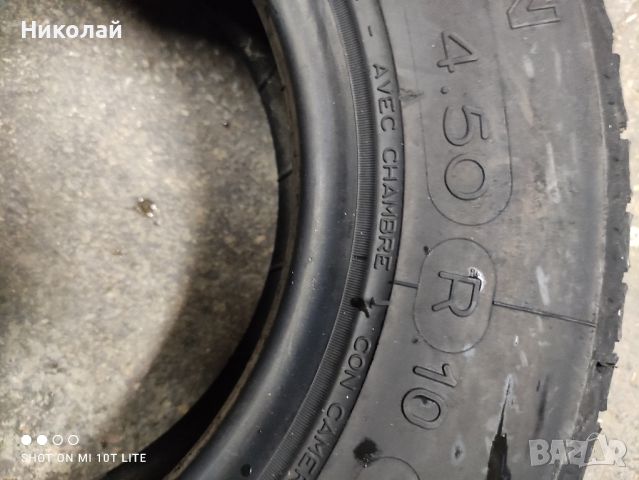 4.5R10 Michelin, снимка 4 - Гуми и джанти - 46050066