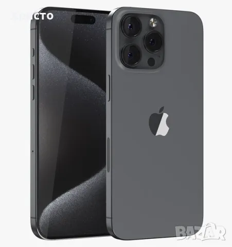 НОВ!!! Apple iPhone 15 Pro Max, 256GB, 5G, Black Titanium, снимка 1 - Apple iPhone - 47007017