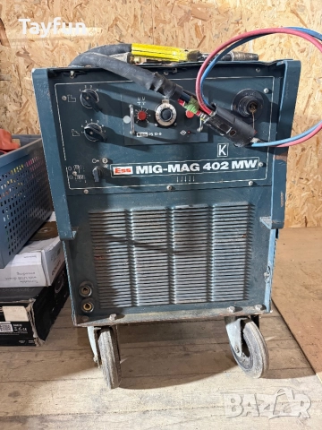 Професионален Заваръчен Апарат ESS MIG-MAG 402 MW - Трифазен, Водно Охлаждане, снимка 2 - Други инструменти - 52605854