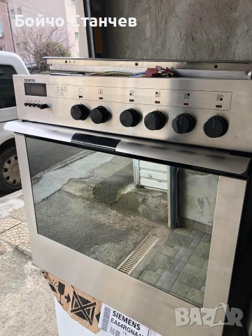 Фурна с котлони Siemens 