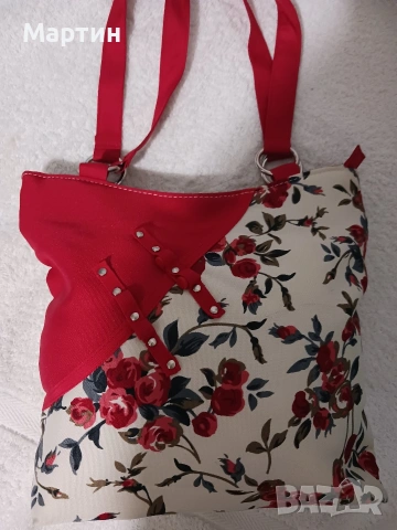 Чанта от плат, снимка 7 - Чанти - 53661053