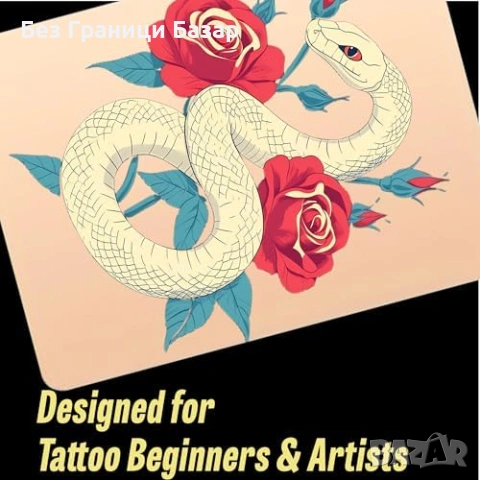 Нов Комплект фалшива кожа 3мм 6 броя + A4 stencil/transfer хартия 20 броя, снимка 3 - Други - 53566960