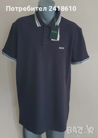 Hugo Boss Paddy Pique Cotton Regular Fit Mens Size L и 2XL НОВО! ОРИГИНАЛНИ Тениски!, снимка 2 - Тениски - 53758667