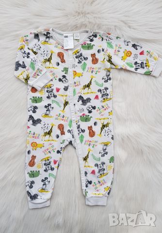 Бебешки ромпър H&M 9-12 месеца , снимка 7 - Бебешки гащеризони - 45846451