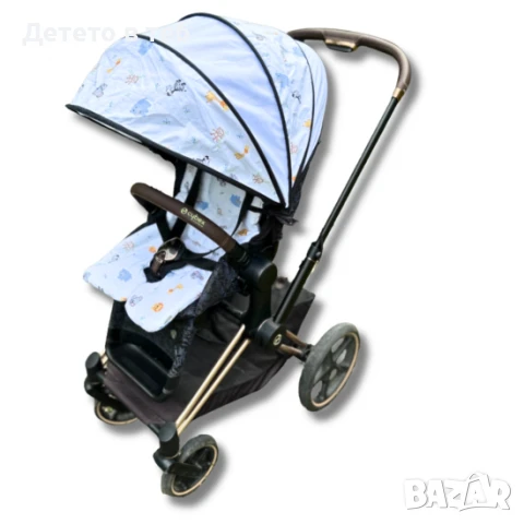 Сенник за количка сфера универсален, зоопарк, снимка 1