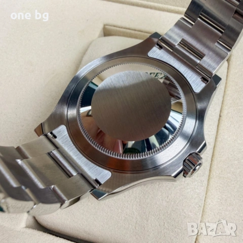 Rolex Yacht Master Silver platinum, снимка 14 - Луксозни - 53459614