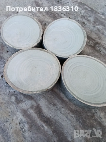 Дървени шайби липа, снимка 2 - Други - 53583296
