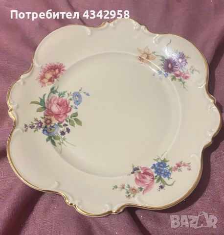 Hutschenreuther.1939-1964г. Порцеланова чиния.