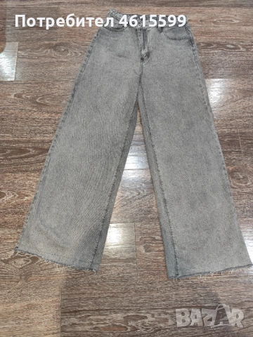 сиви дънки , снимка 3 - Дънки - 53851395