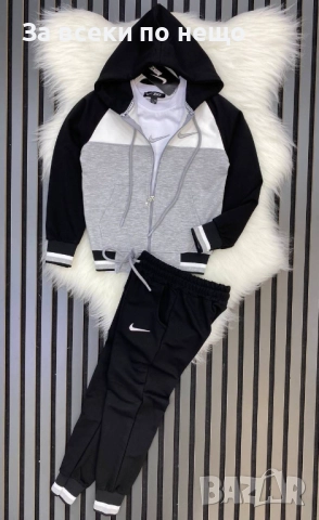 Nike Детски Спортен Комплект🔝Детски Спортен Екип Найк - 2 Налични Цвята Код B385, снимка 3 - Детски комплекти - 51662351
