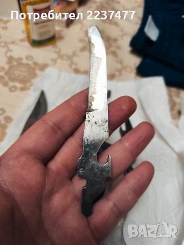 стар туристически нож Петко Денев 5 приставки , снимка 8 - Ножове - 51477104