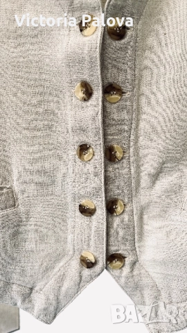 VINTAGE елек BEETHOVEN JEANS CLOTHING FOR YOU , снимка 8 - Елеци - 52095884