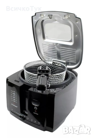 ✨Фритюрник ELEKOM EK-111, 1500W, 2.0 Литра, Кошница, 1.85 литра , снимка 2 - Фритюрници - 53511413