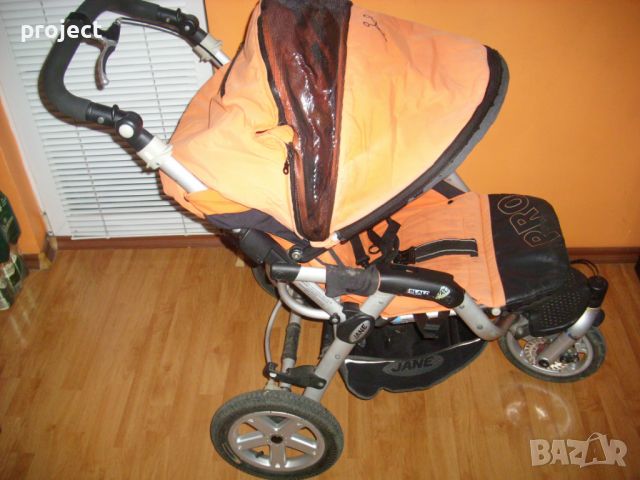 Jane Slalom PRO детска комбинирана количка 3в 1.Помпащи гуми 12",Промо цена, снимка 10 - Детски колички - 46025272