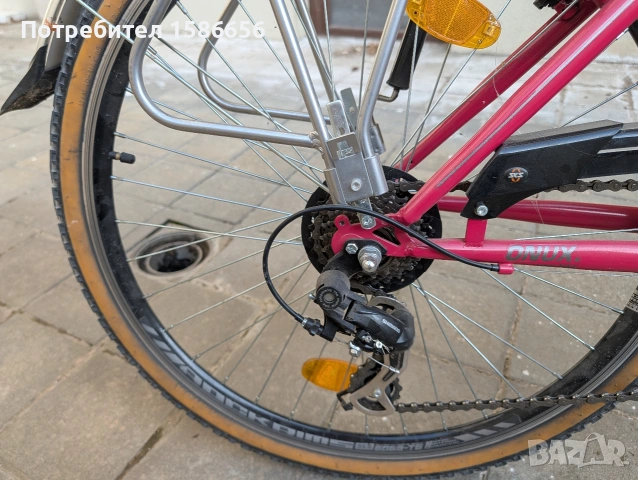 Дамски градски велосипед ONUX Magic lady 26", снимка 2 - Велосипеди - 53683358